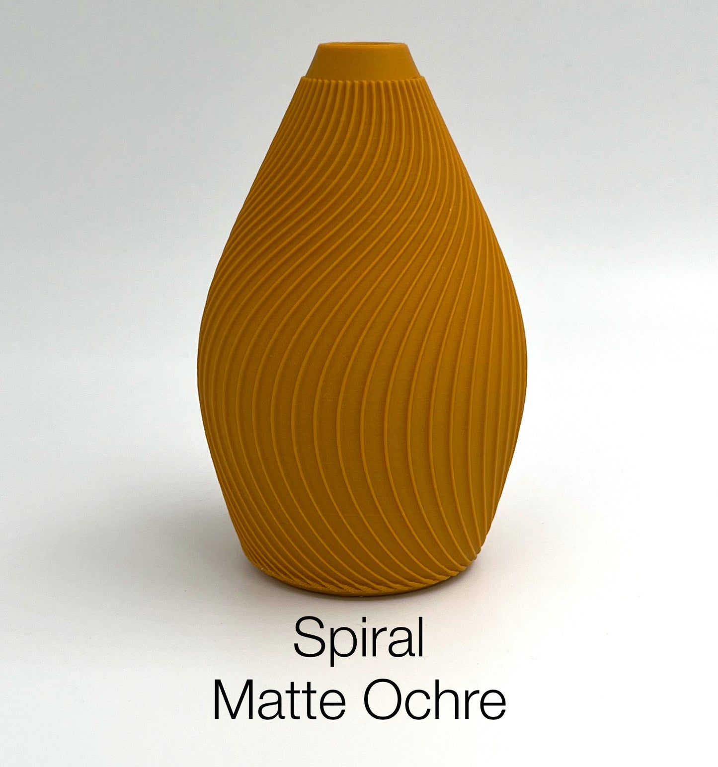 Spiral Matte Ochre