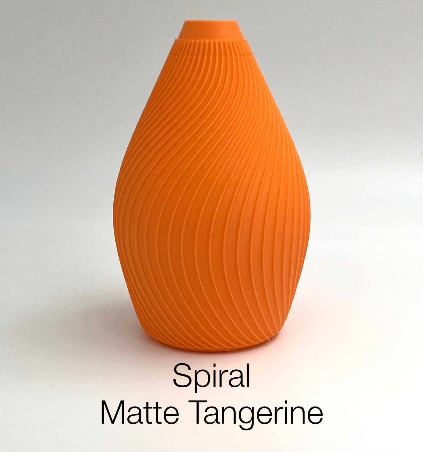 Spiral Matte Tangerine