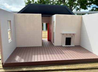 Colonial Villa Style Doll House