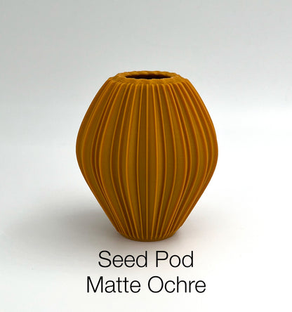 Seed Pod Matte Ochre