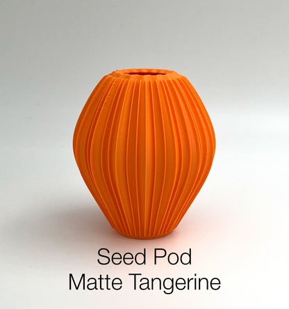 Seed Pod Matte Tangerine