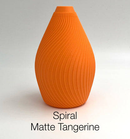 Spiral Matte Tangerine