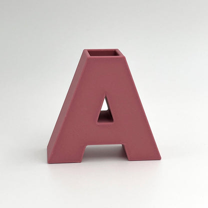 Mini LetterPots desktop storage pots. Use as a vase for a few flowers or a wordy decoration or display.